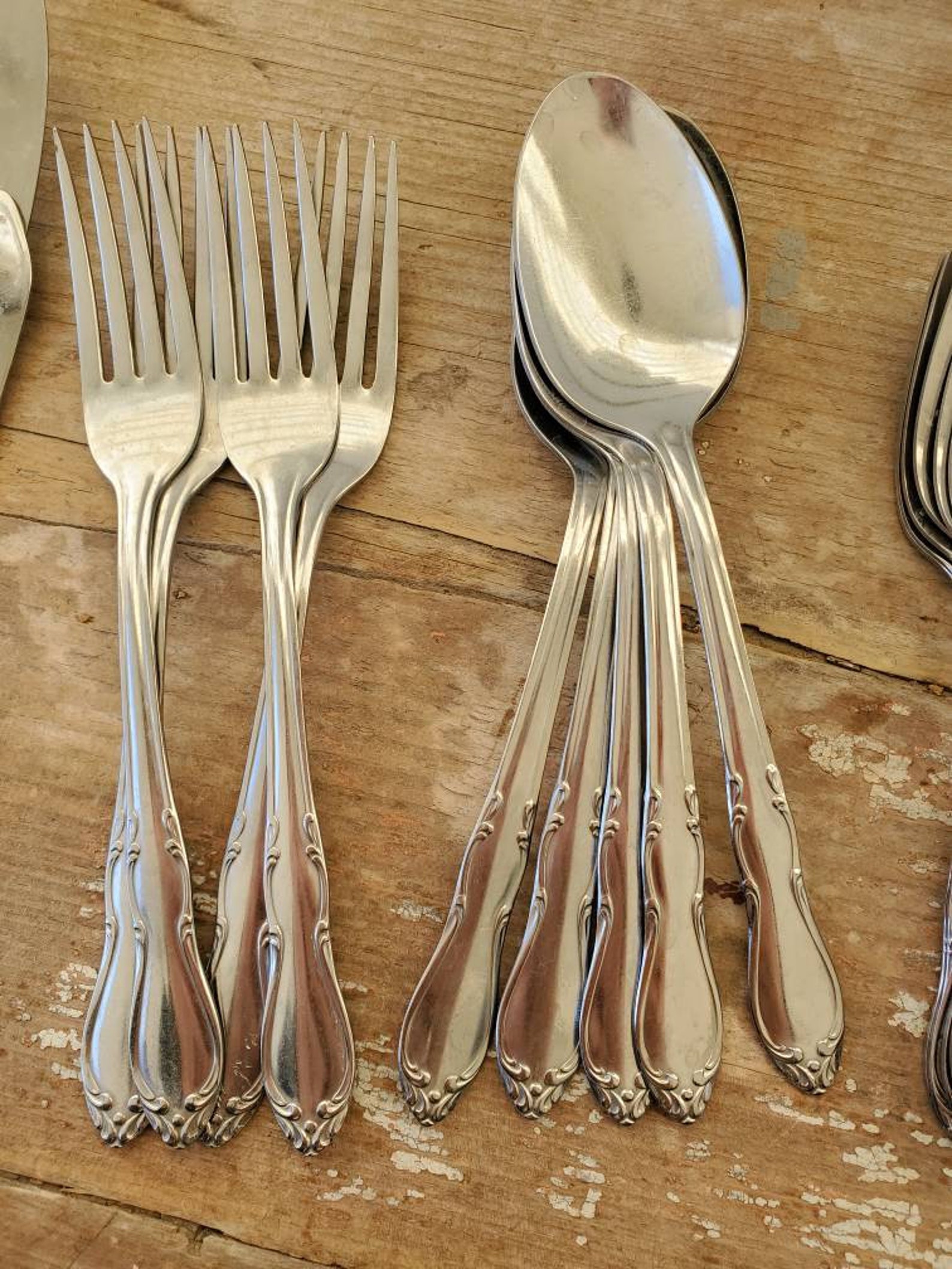 Oneida Homestead stainless steel flatware Silverware Etsy