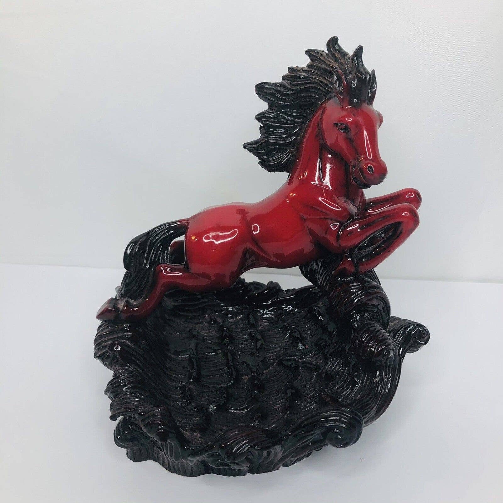 Red Victory Horse Keychain & Red String Bracelet Set – Feng Shui Protection & Success Charm - View #13