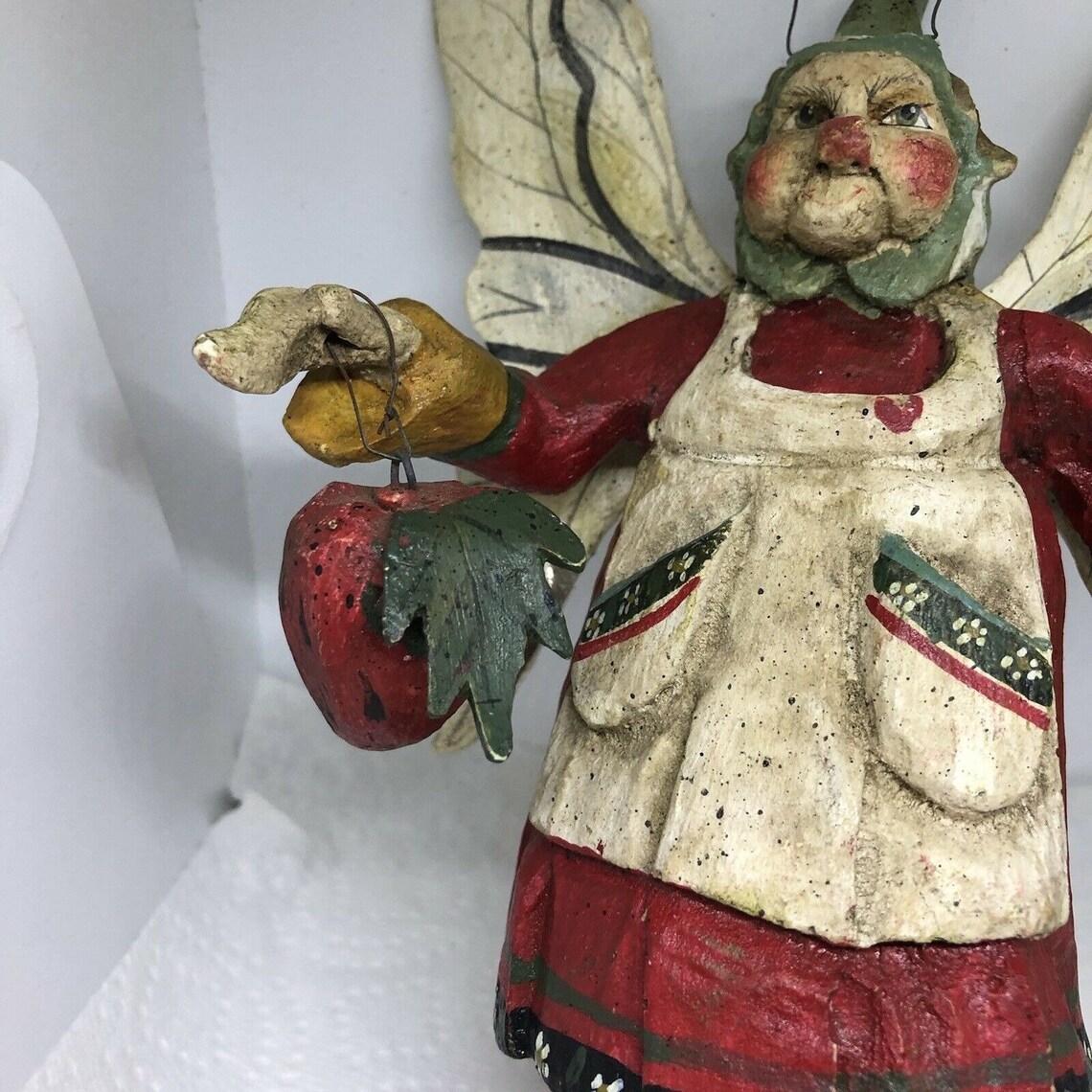 Vintage 1989 House Of Hatten ornament fairy cupboard keeper Etsy