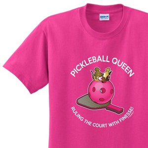 Pickleball Queen, Pickleball Shirt, Pickleball Player Shirt, Gift For Pickleball Lover, Pickleball Women