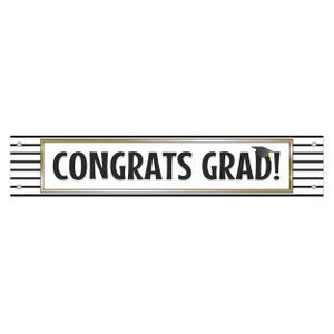 Graduation Banner Graduation Decor Congrats Grad Indoor Outdoor Vinyl Banner