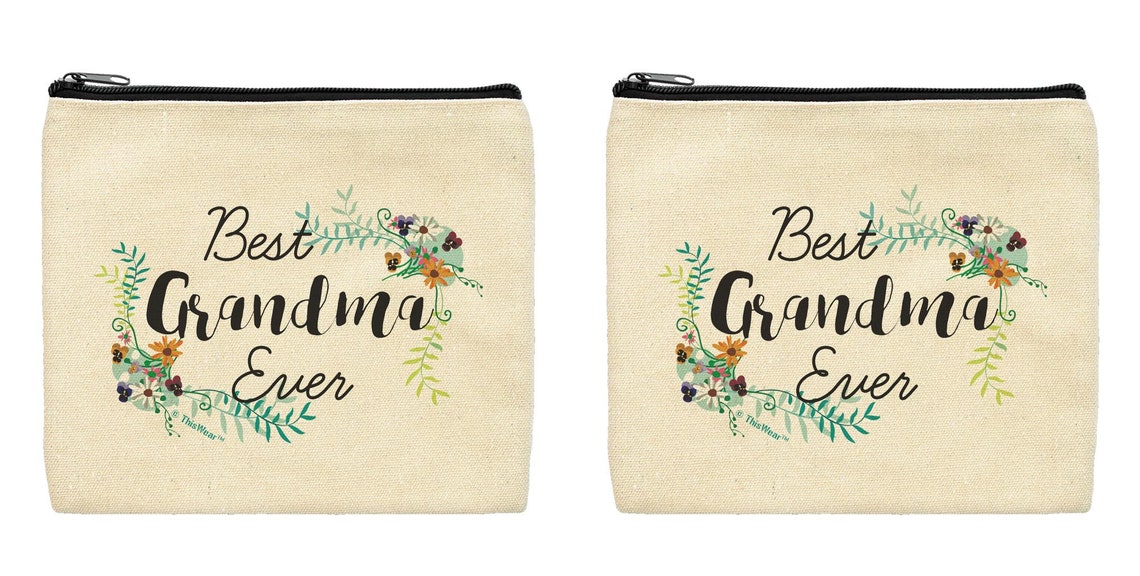 Grandma Bag Best Grandma Ever Gifts Grandma Granddaughter Etsy