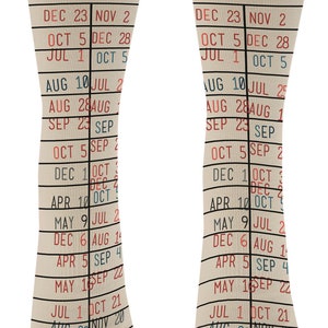 Library Card Socks, Bookworm Gifts Book Socks, Librarian Sock, Novelty Crew Socks, Funny Christmas Gift image 3