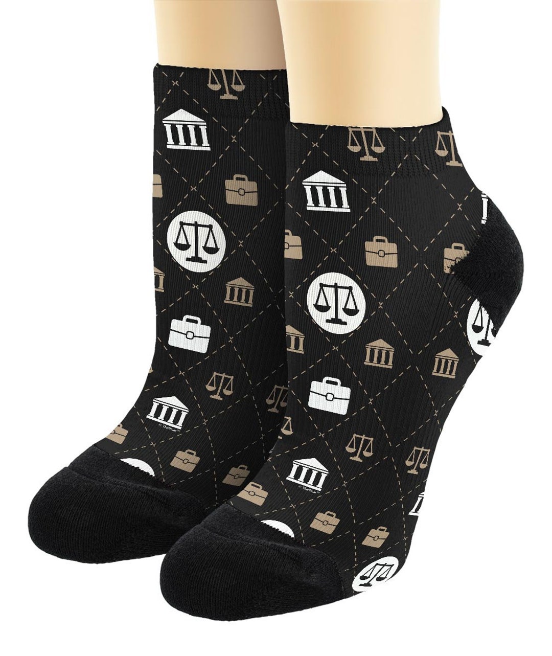 Law School Gifts Lawyer Socks Scales of Justice Socks Lawyer Etsy