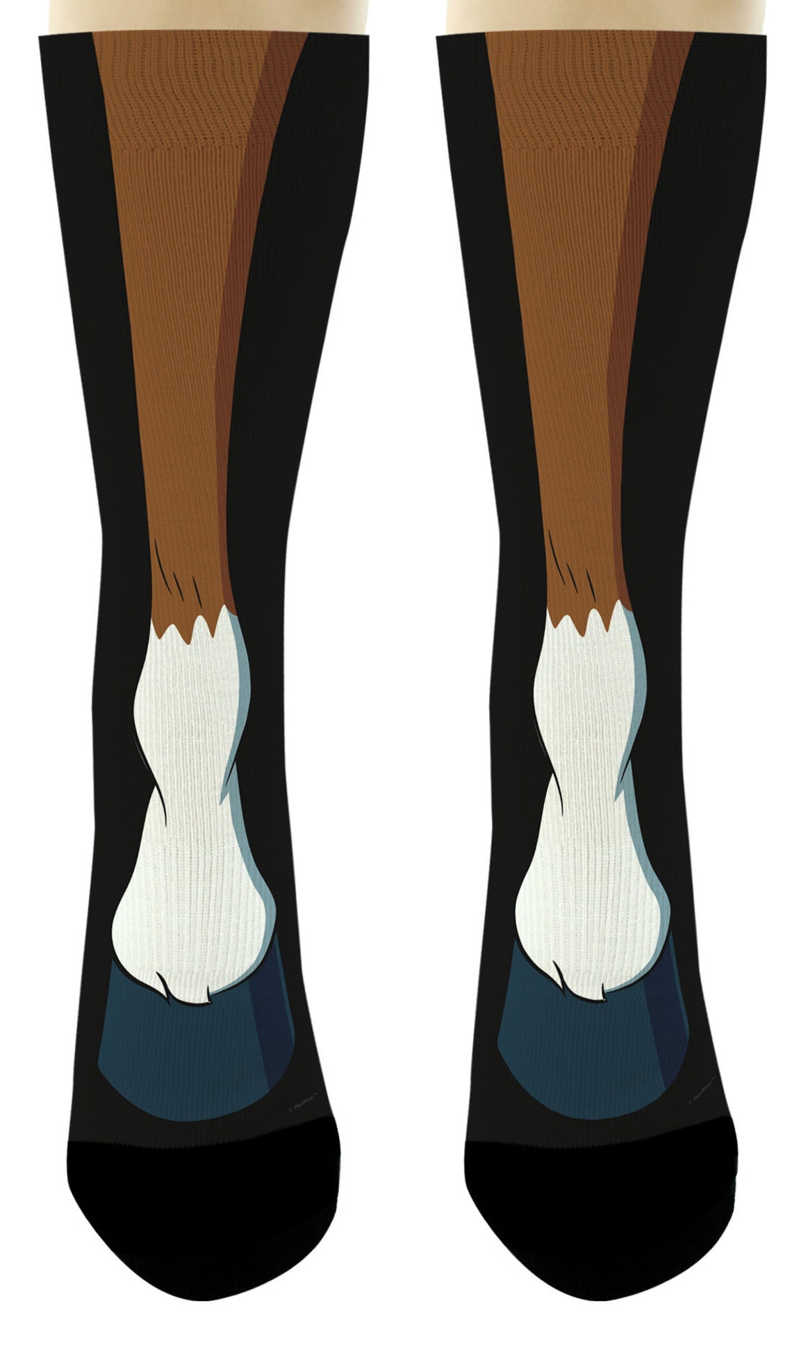 Unisex Novelty Socks Lucky Horse Leg Socks Horse Themed Gifts Etsy