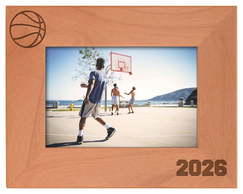 Sports Photo Frame: Basketball Frame Basketball Team 2026, 4x6/5x7/8x10 ...