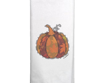 Pumpkin Towel, Pumpkin Autumn Decor, Pumpkin Kitchen Decor, Halloween Party Supplies, Autumn Themed Kitchen Towel, Thanksgiving Table Decor