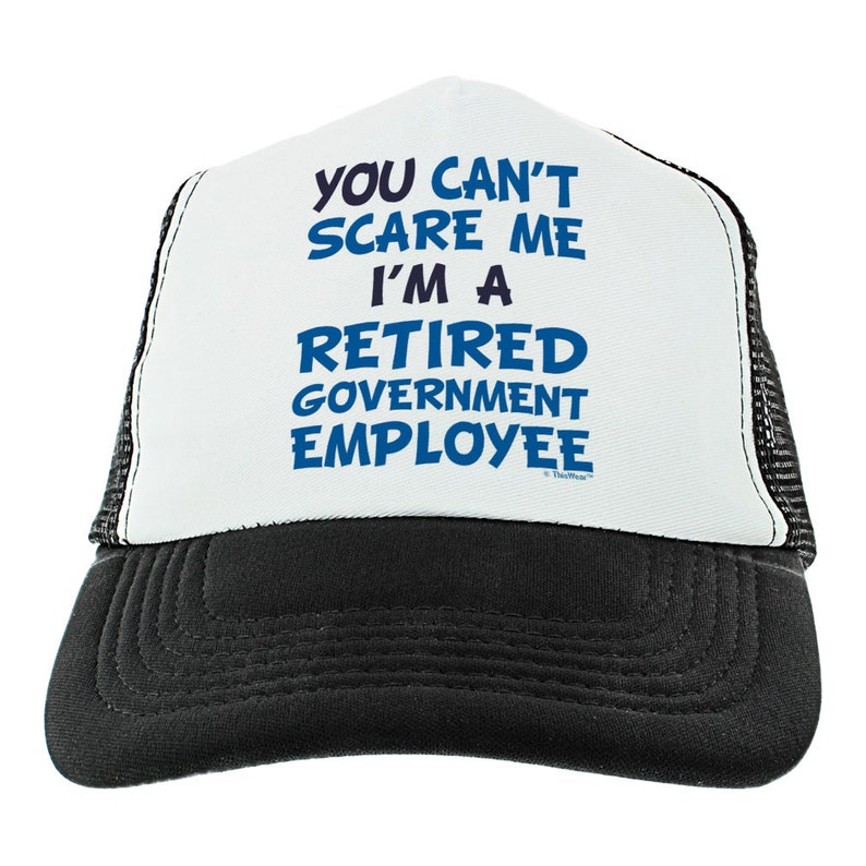 Retirement Gag Gifts You Can't Scare Me I'm A Retired Etsy