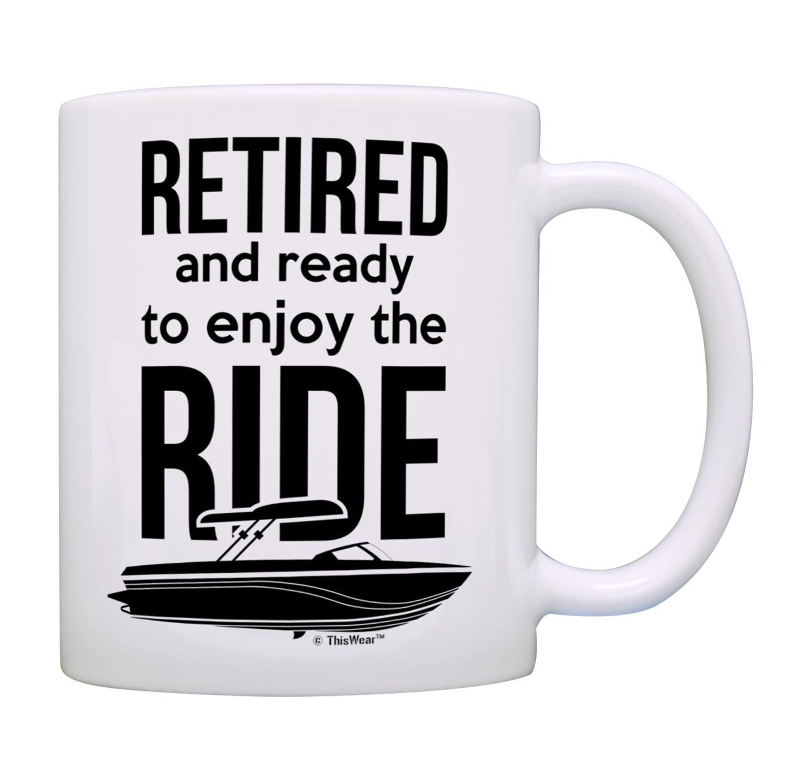 Boater Retirement Gifts Retired and Ready to Enjoy the Ride Etsy