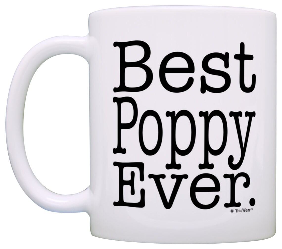Poppy Fathers Day Gift Best Poppy