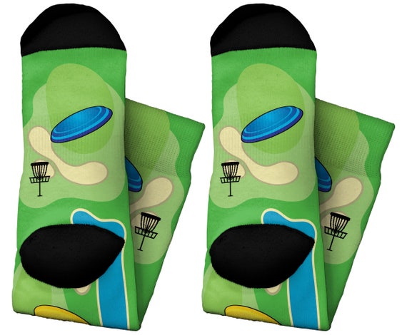 Funny Golf Socks Crazy Socks Golf Dress Socks Casual Cotton Crew Socks,  Novelty Gifts For Men, Women and Teens