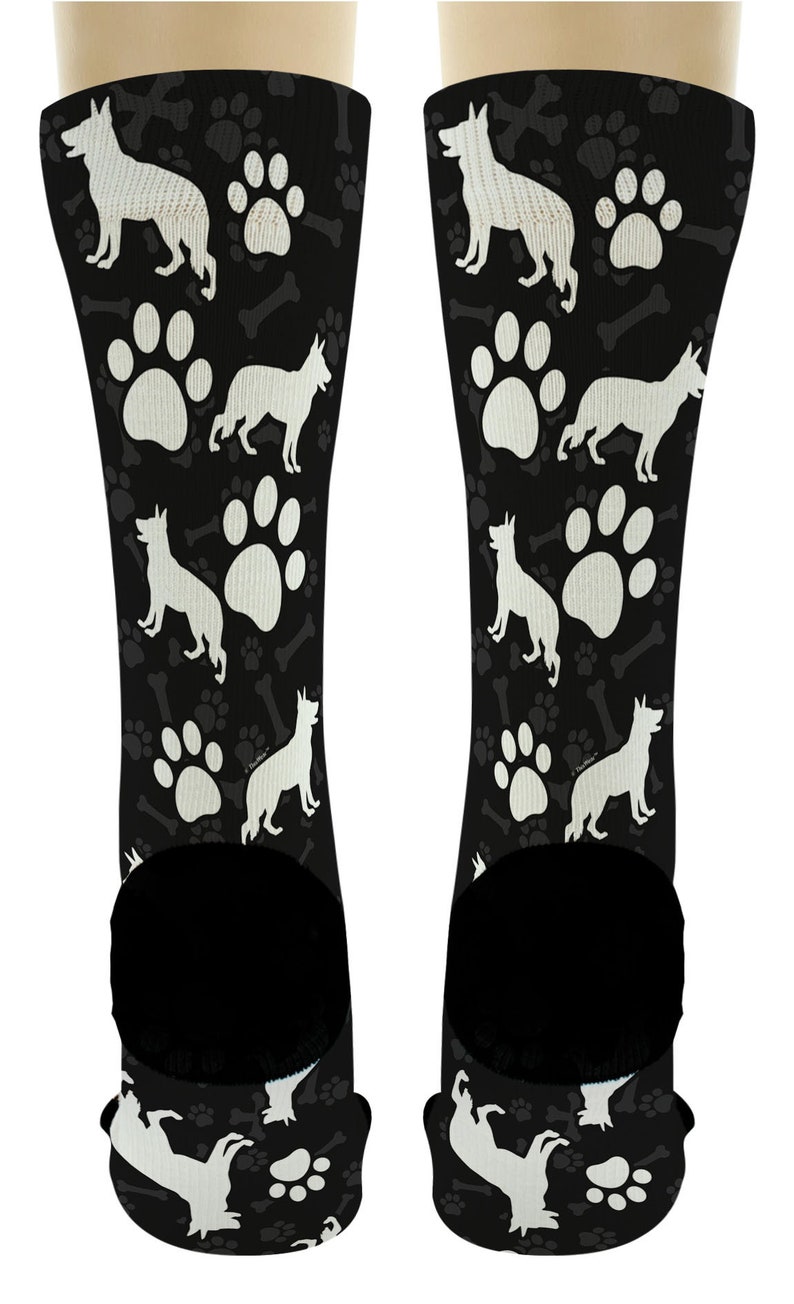 Dog Socks for Dog Lovers Shepherd Paw Socks Dog Breed Gifts Etsy