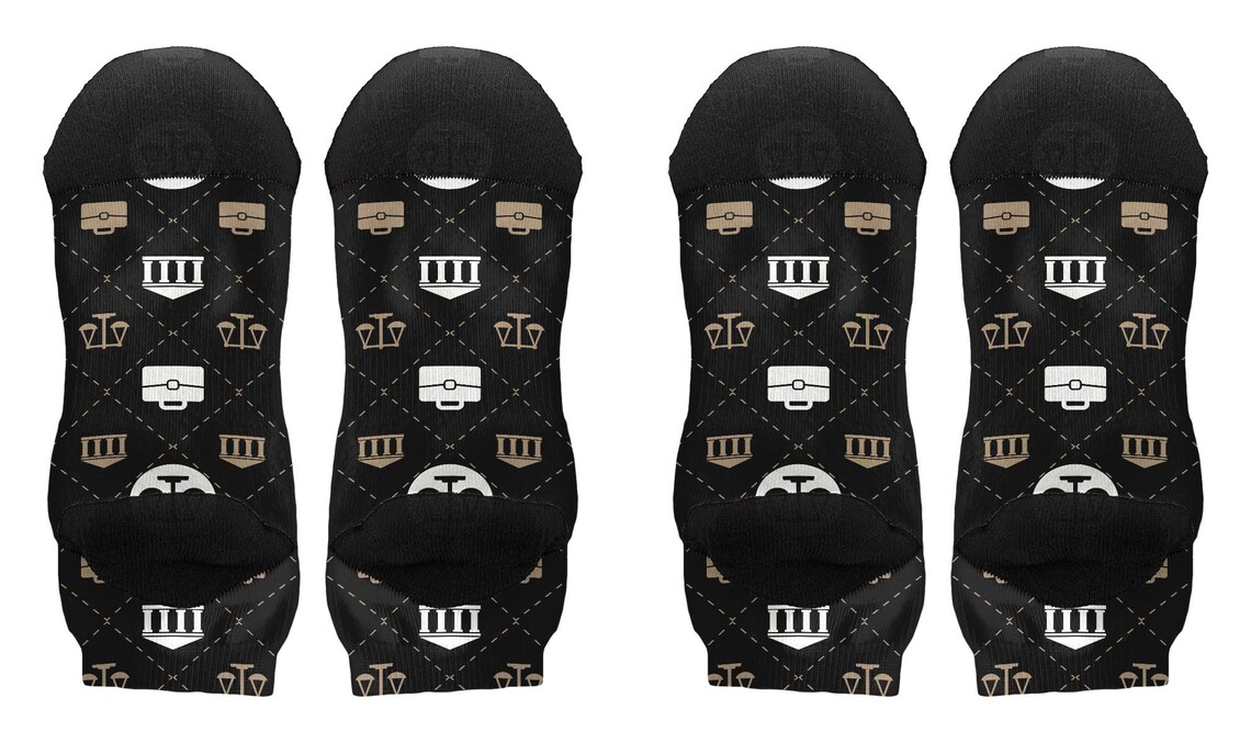 Law School Gifts Lawyer Socks Scales of Justice Socks Lawyer Etsy