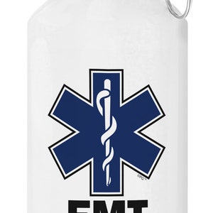 Engraved 26oz Hydrapeak Water Bottle for Police Officer EMT -  Finland