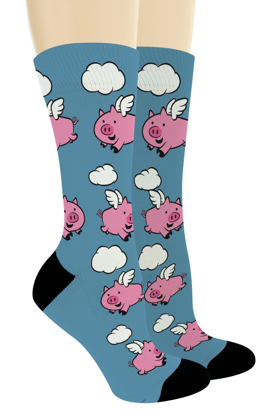Unisex Novelty Socks When Pigs Fly Socks Pig Themed Gifts for Etsy
