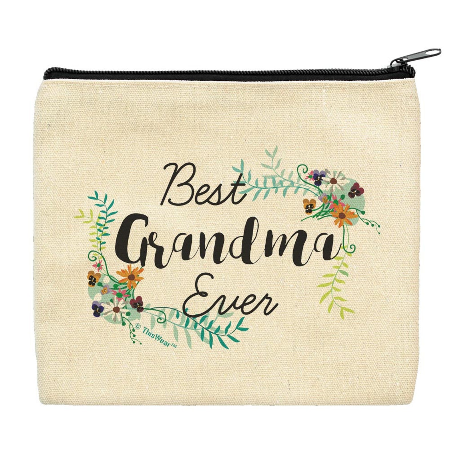 Grandma Bag Best Grandma Ever Gifts Grandma Granddaughter Etsy