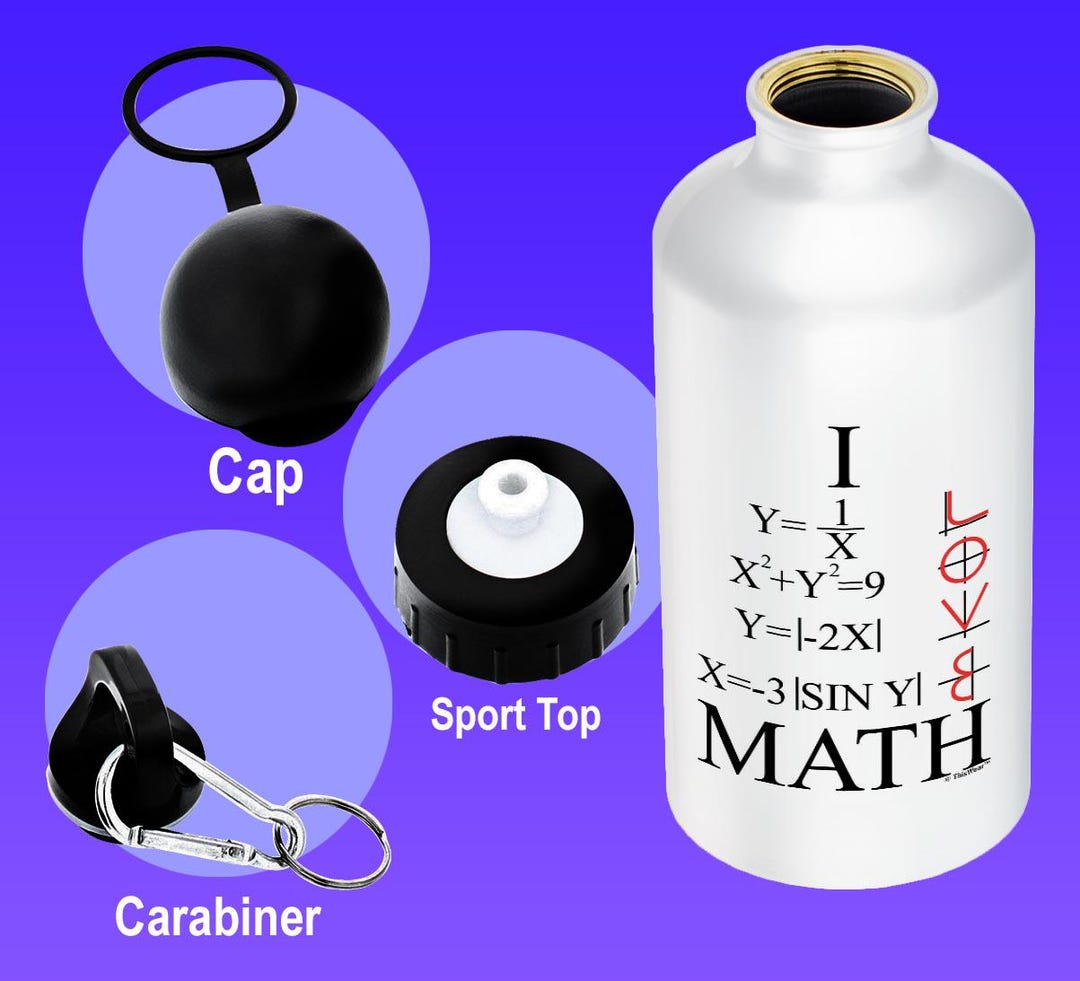 Math Favors Math Teacher Gifts I Love Math Student Gifts Mathlete Gifts 18oz or ...