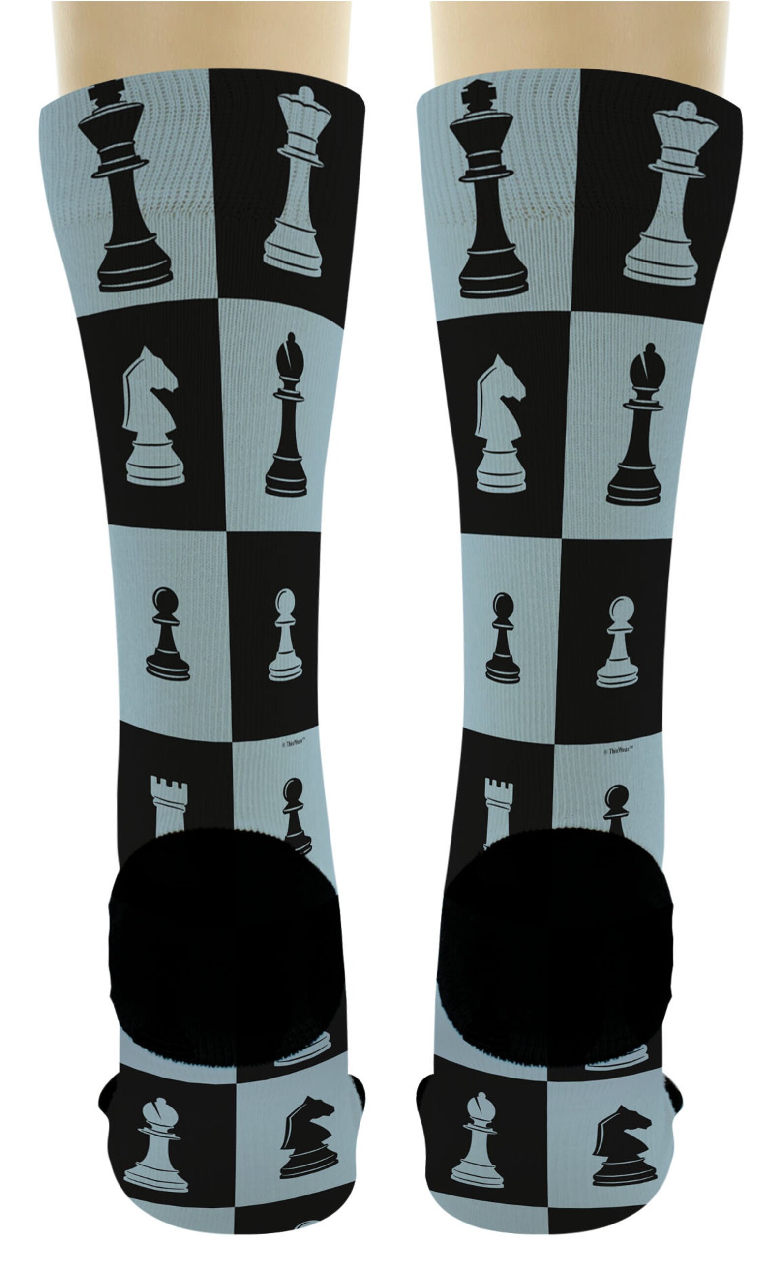 Chess Gifts Chess Board Socks Nerdy Socks Lucky Socks Board Etsy