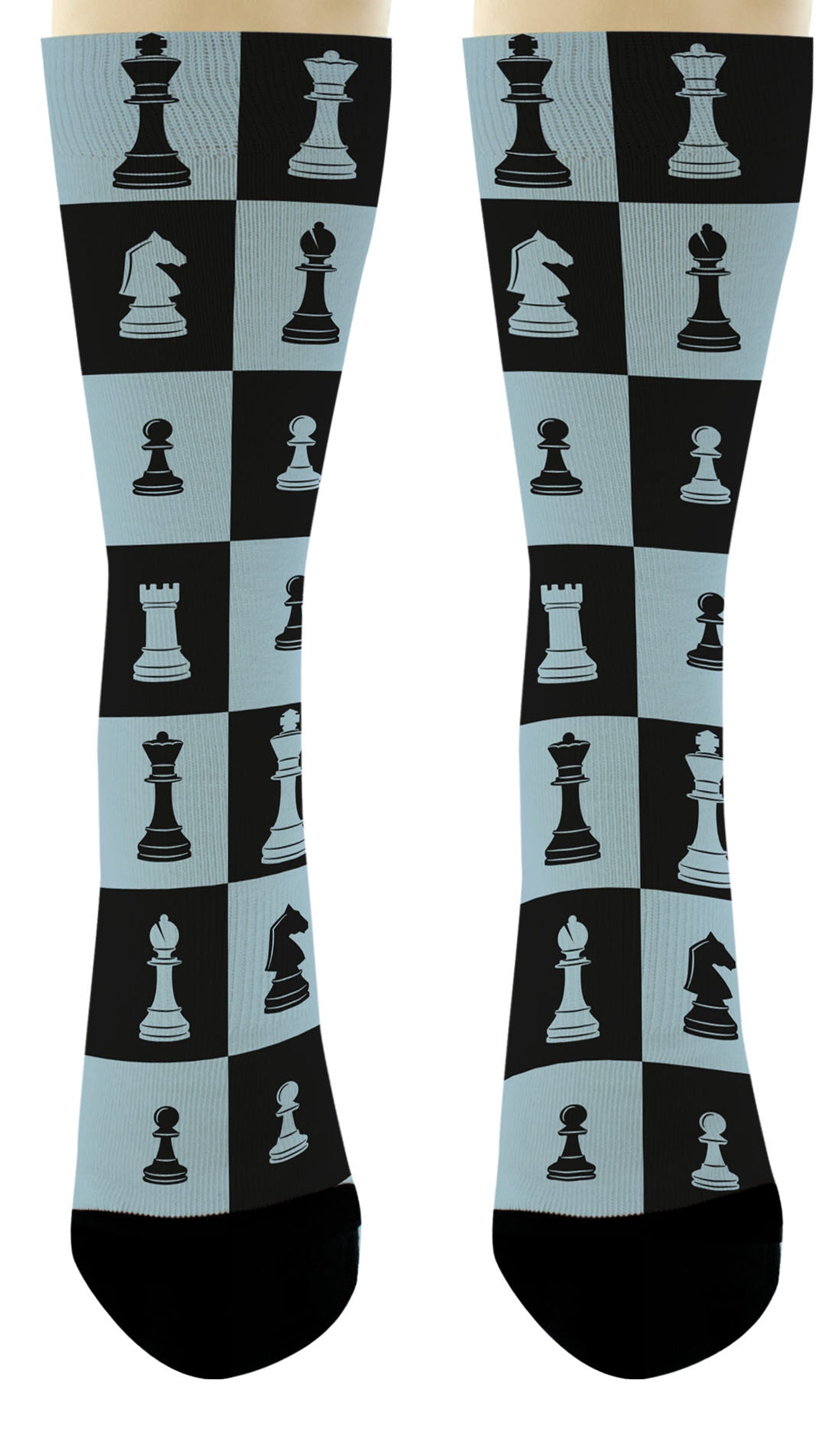 Chess Gifts Chess Board Socks Nerdy Socks Lucky Socks Board Etsy