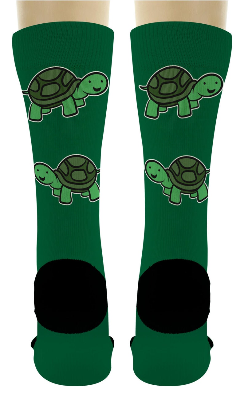 Unisex Novelty Socks Happy Turtle Socks Turtle Themed Gifts Etsy