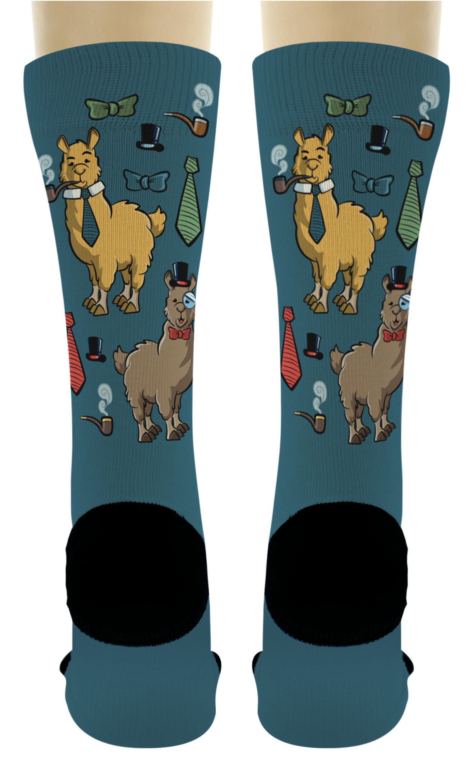 Unisex Novelty Socks Llama Socks Animal Themed Gifts Llama Etsy