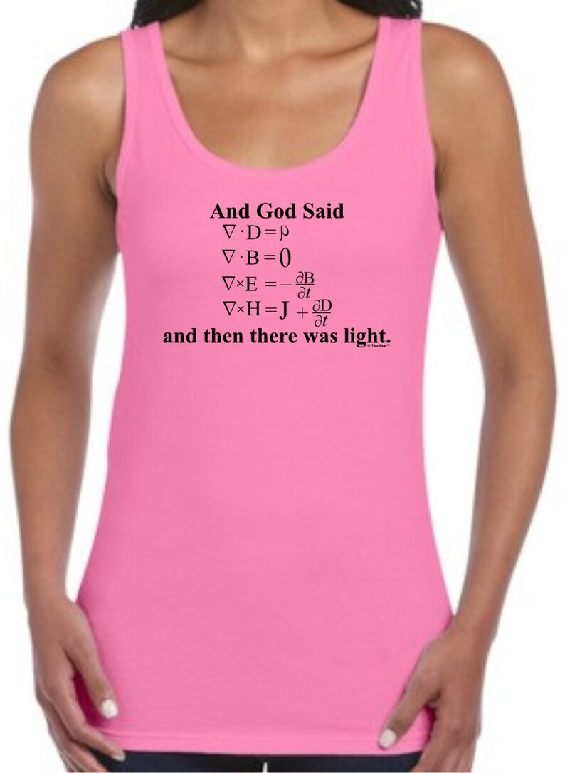 explain t shirt and god said... ...and then there was light explain t shirt and god said... ...and then there was light