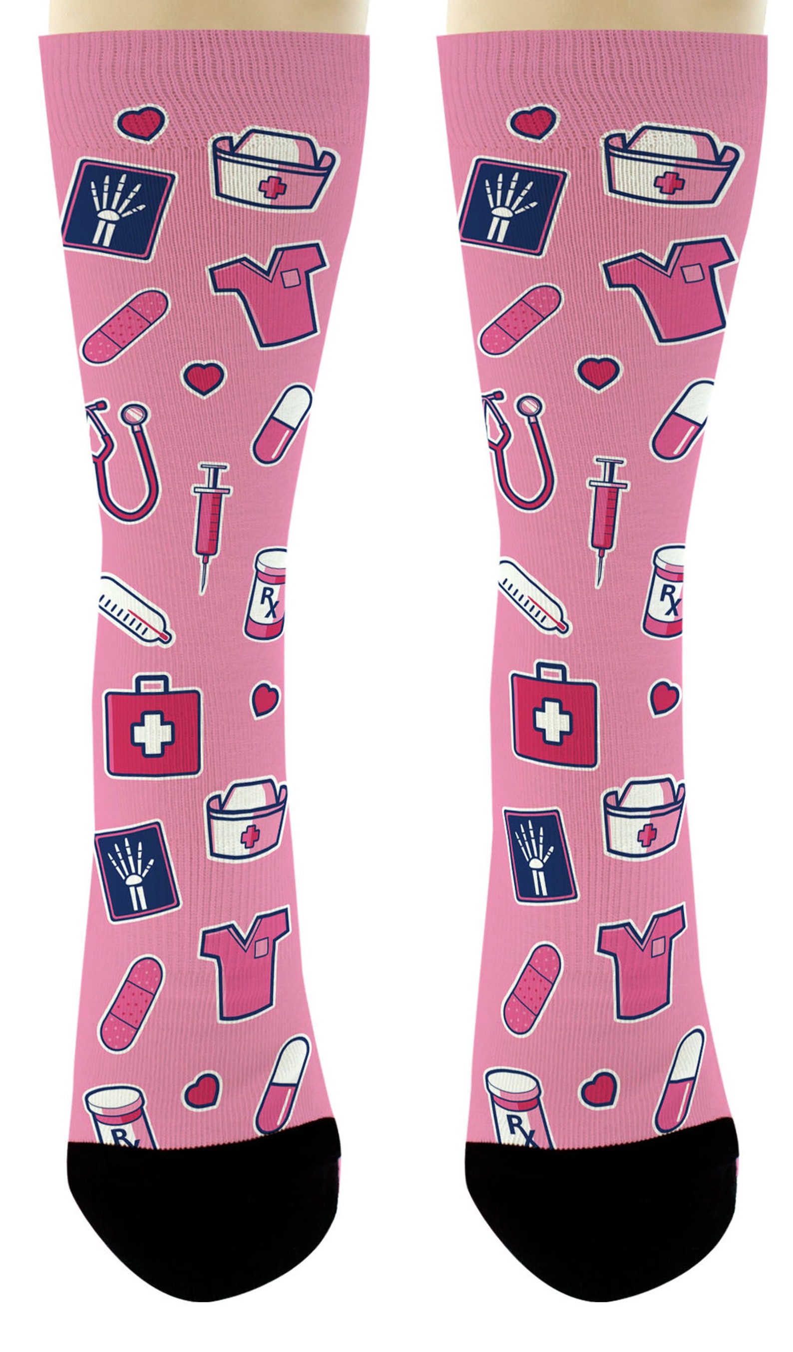 Nurse Gifts Nursing Socks Medical Novelty Socks RN Socks CNA Etsy