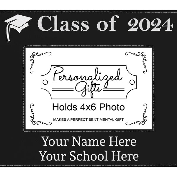 Class of 2024 Frame Etsy