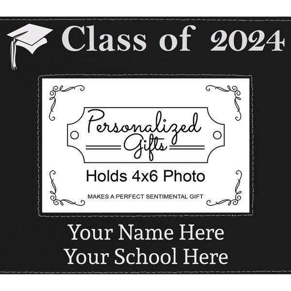 Class of 2024 Frame Etsy