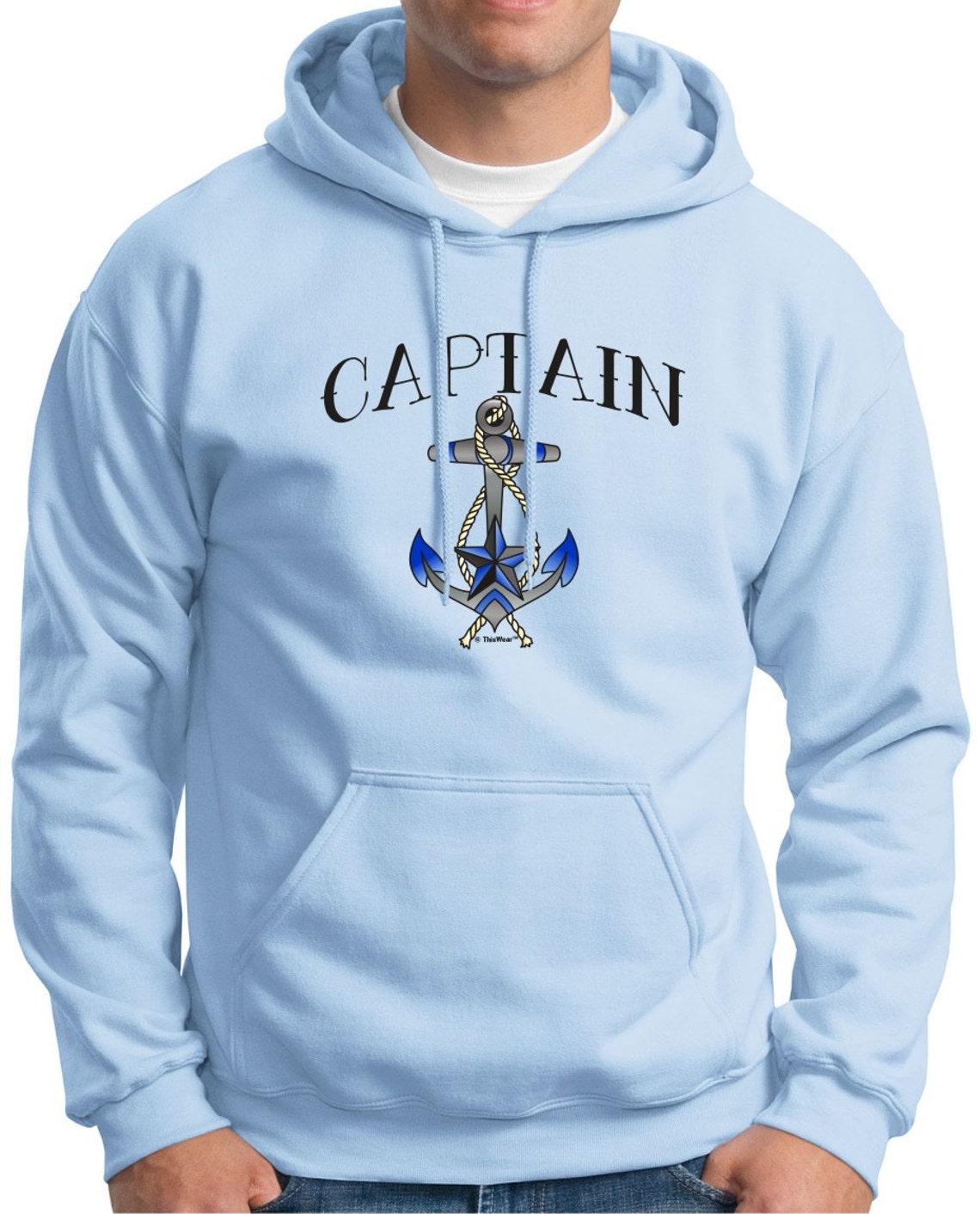 Yellow captain hoodie Clearance