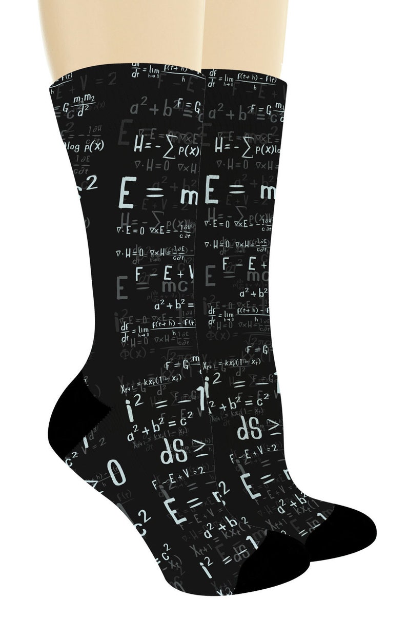 Math Teacher Gifts Math Formula STEM Socks School Socks for - Etsy