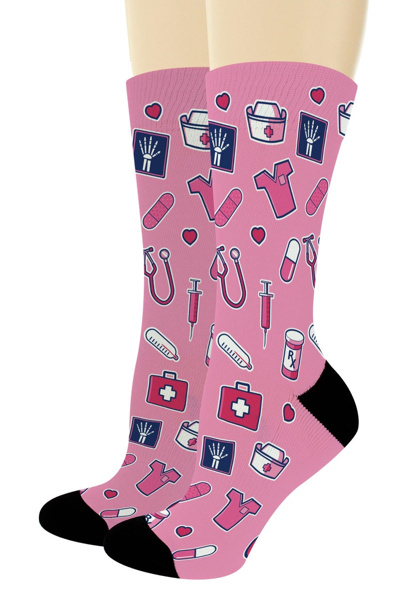 Nurse Gifts Nursing Socks Medical Novelty Socks RN Socks CNA Etsy
