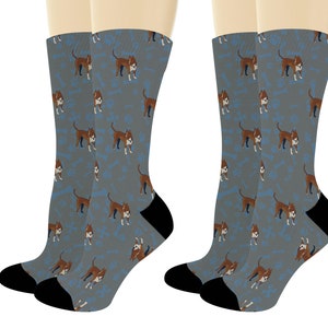Pitbull Socks for Dog Lovers Pitbull Paw Socks Dog Breed Gifts - Etsy