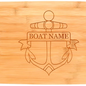 Boat Name Board 