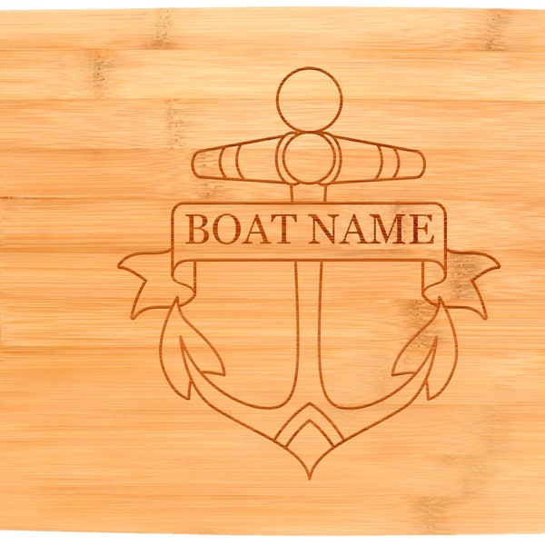 Boat Name Board Etsy