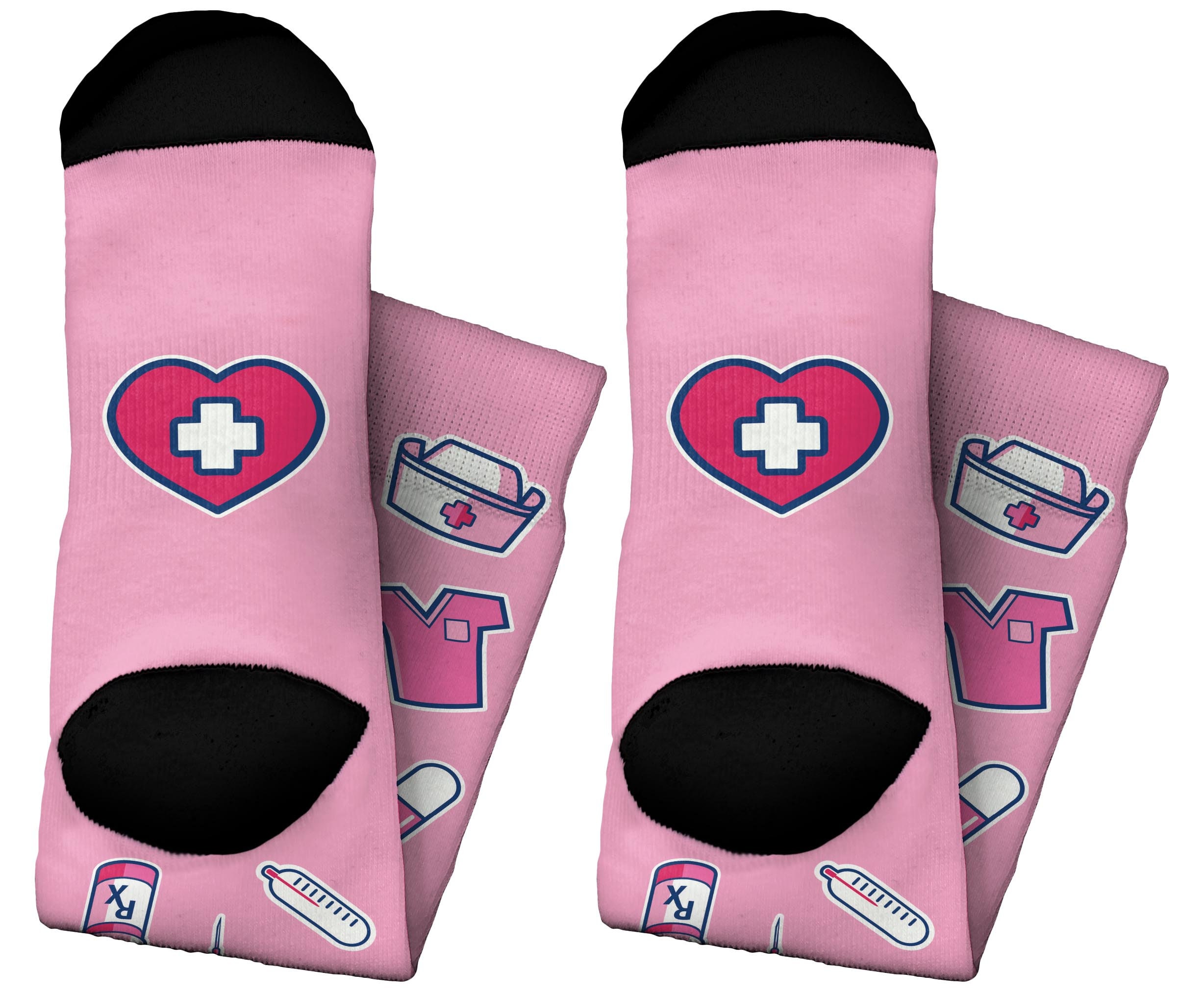 Día de la enfermera - Calcetines personalizados Calcetines con foto pe –  santacalcetines