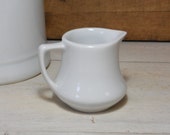 Vintage Little Cream Pitcher - Creamer - Restaurant Ware