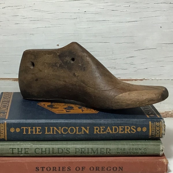 Vintage Wood Child's Shoe Form