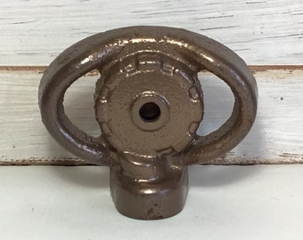 HEAVY Vintage Cast Iron Garden Hose Sprinkler