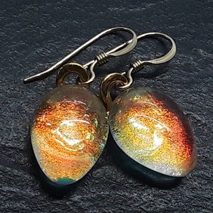 Sappige sieraden handgemaakte murano oorbellen.