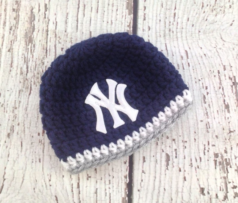 Baby Yankees Hat Baby Girl Hat Baby Boy Hat Yankees Etsy