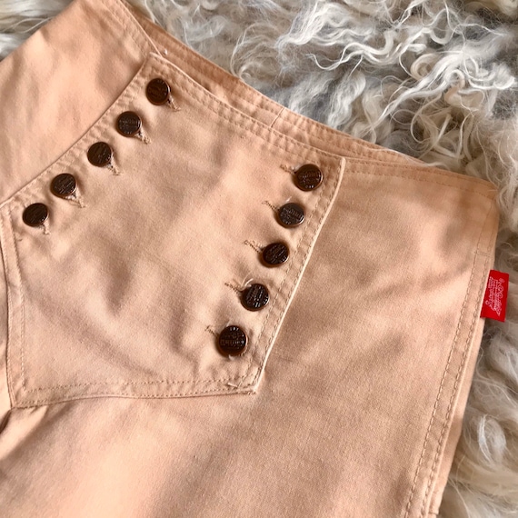 Chemin de Fer Rare Peachy Beige Sailor Pants Cotto