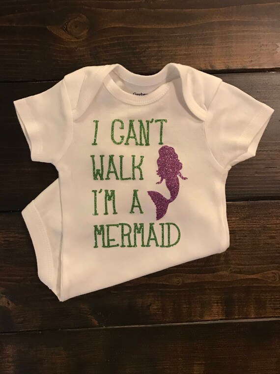 mermaid onesie baby