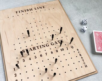 Horse Racing Game Board