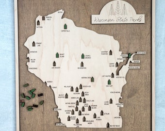 Wisconsin State Parks Map: Family Adventure Tracker