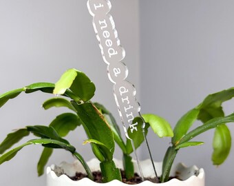 Funny Plant Markers, Sassy Plant Stakes