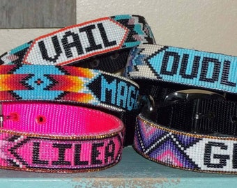 Beaded Dog collars