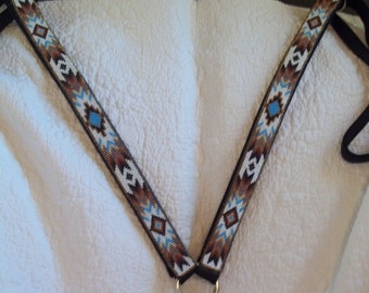 Nylon Breast Collar with your choice of beadwork