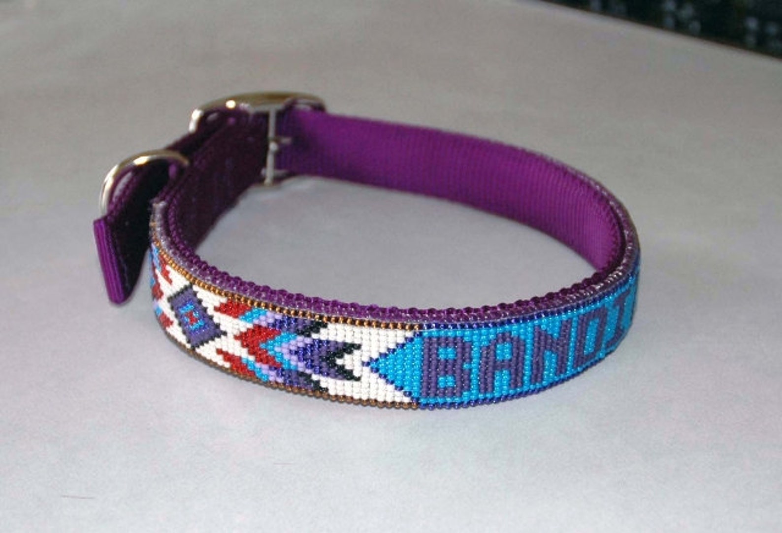 Beaded Dog Collars Etsy