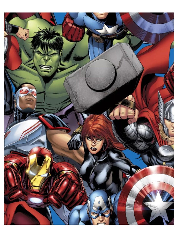 avengers crib sheet
